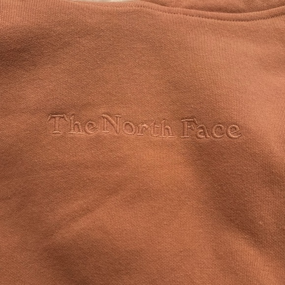 The North Face cropped sweatshirt size medium, plum colored - Picture 3 of 3